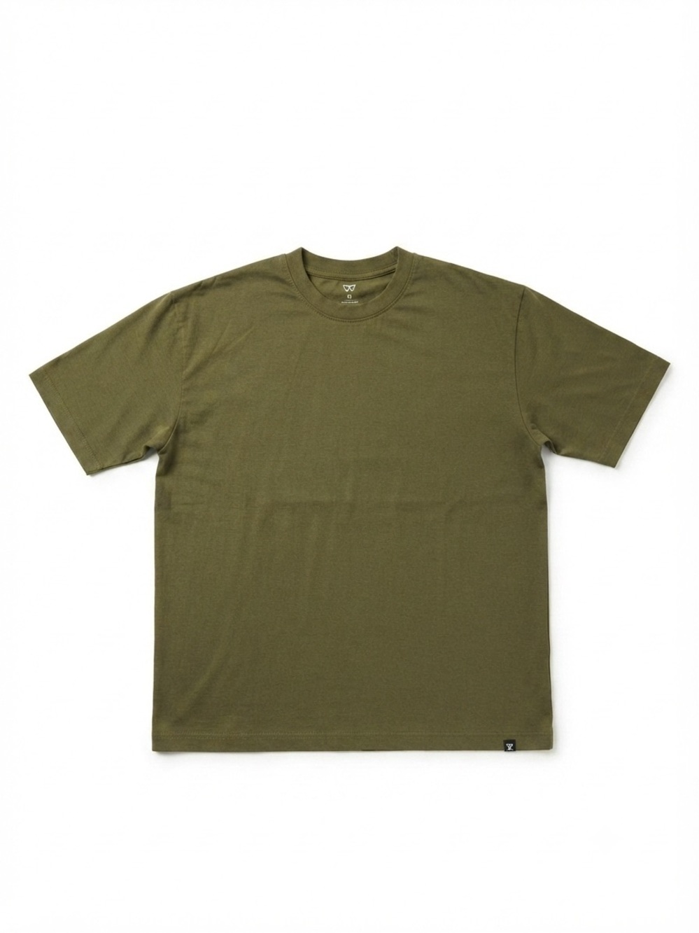 Arsenic Green Cotton Blend Short Sleeve T-Shirt Size Medium